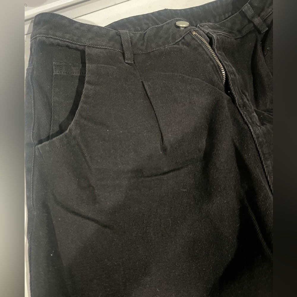 Black paperbag jeans pleated - Picture 9 of 9